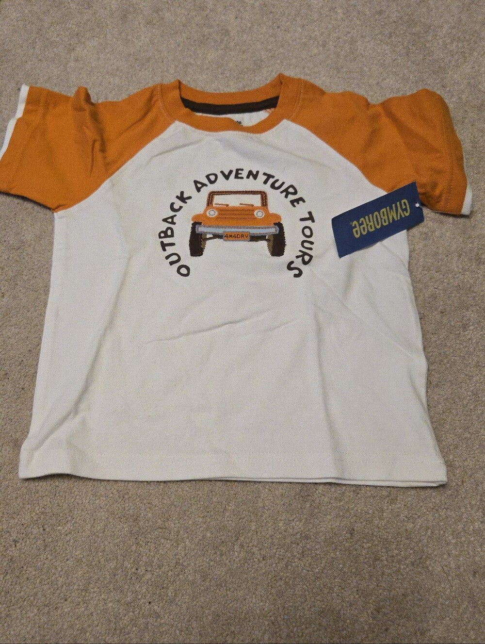 NWT Gymboree Outback Adventure Tours T-Shirt Size 2T